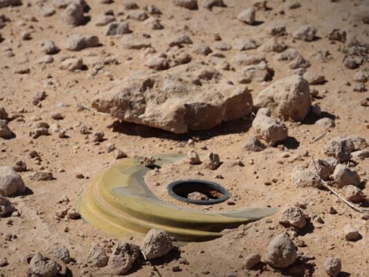 إصابة شاب بجروح خطيرة بانفجار لغم في العبودية