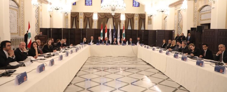 سلام رعى اجتماعًا لمبادرة السلام الأزرق بالشرق الأوسط: للبنان مسار طوير بالدبلوماسية المائية
