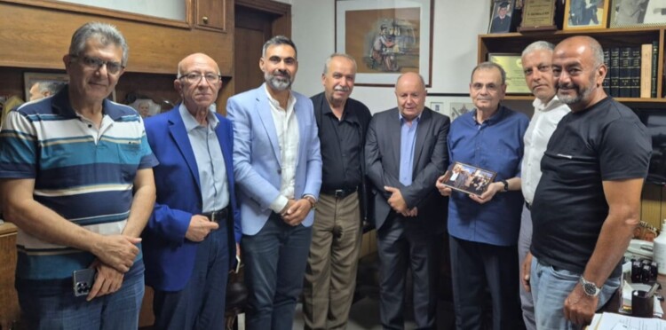 البزري عرض مع وفد من الاتحاد العمالي واتحاد نقابات الجنوب الأوضاع الحياتية والاقتصادية