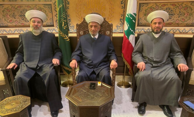 دريان استقبل القائم بأعمال السفارة السورية ومفتيَي زحلة والبقاع وبعلبك الهرمل مؤكدَين دعمهما لمواقفه