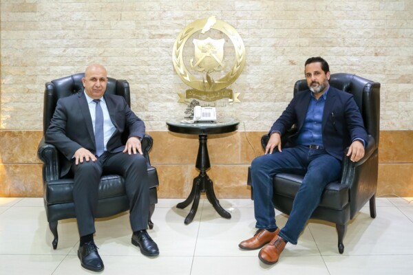 عماد خريش يستقبل النائب ميشال الدويهي