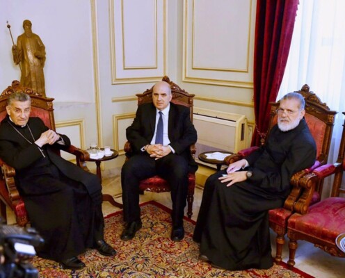 لحود زار الراعي وأعلن إقامة قداس على نية القطاع الزراعي في 10 أيار