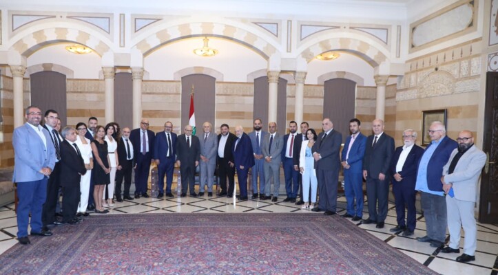 وفد "إعلاميون من أجل الحرية" زار سلام: طالبناه بإيلاء مشروع قانون الإعلام الأهمية التي يستحقها