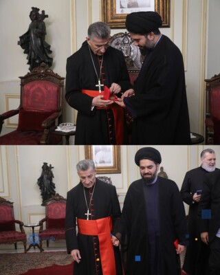 الراعي التقى المستشار الثقافي الإيراني وشددا على ان الثقافة تُقرّب بين الشعوب وتشكل جسراً دائماً للحوار