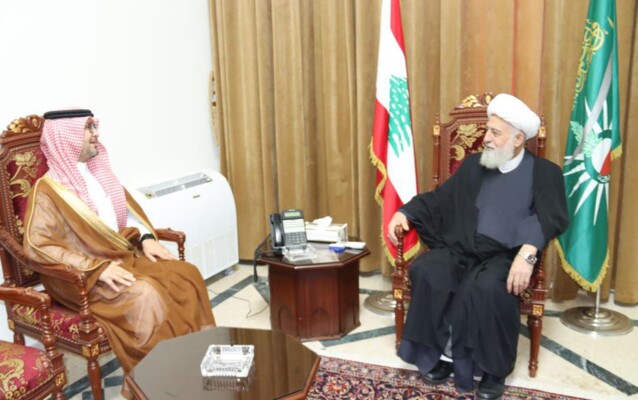بخاري زار الخطيب مؤكدًا عدم استبعاد أي مكون لبناني بالدولة: لا خصومة للسعودية مع المكون الشيعي