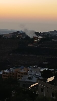 النشرة: الطيران الاسرائيلي يشن غارة على حومين الفوقا