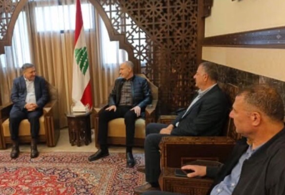 ناصر جابر التقى محافظ الجنوب والنبطية بالإنابة منصور ضو وبحث معه حاجيات النازحين