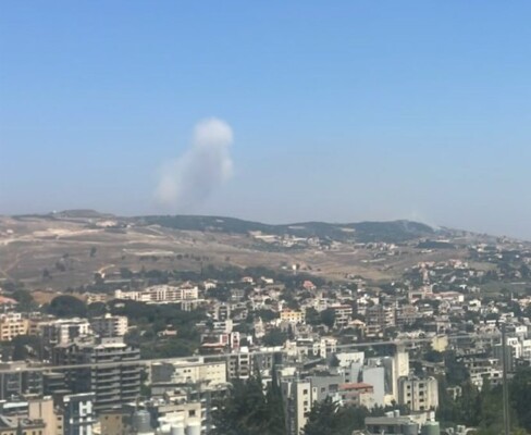 الجديد: غارة على اطراف بلدة كفرتبنيت لجهة مرتفعات علي الطاهر