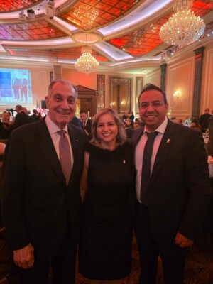 الجمعية اللبنانية الأميركية للديمقراطية شاركت في عشاء الجامعة اللبنانية الثقافية لتكريم رجل الأعمال اللبناني نجاد فارس