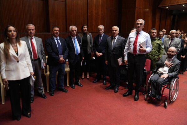 أنطونيوس أبو كسم خلال اطلاق كتابه لبنان ما بين شرعية الدولة والشرعية الدولية: لا يمكن السكوت عن التنازل عن السيادة