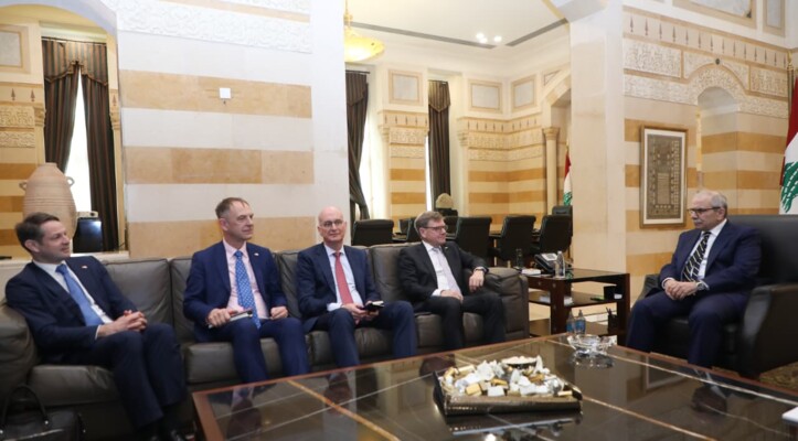 وزير الخارجية الألماني من السراي: نقف الى جانب لبنان وسندعم الجيش اللبناني خلال المؤتمر الدولي المرتقب