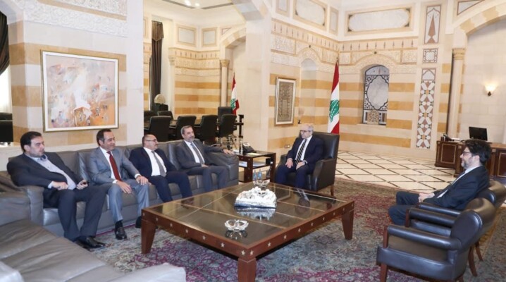 الحوت: زرنا اليوم كوفد تكتل اللقاء النيابي سلام واكدنا دور الحكومة ورئيسها في إدارة المرحلة الراهنة