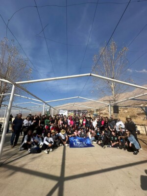 جامعة الروح القدس الكسليك شاركت في حملة تشجير جبل صنين بزراعة 1500 أرزة