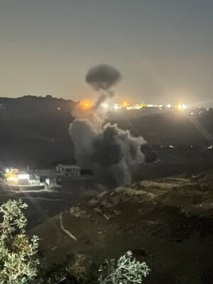 الطيران الحربي الإسرائيلي أغار مستهدفاً وادي السلوقي ووادي الحجير