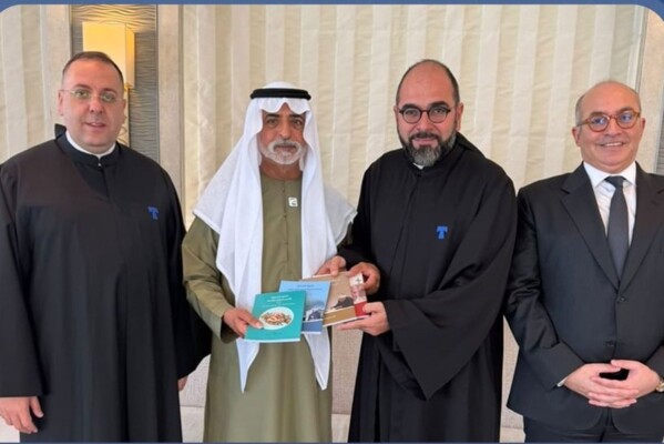 وزير التسامح والتعايش الإماراتي استقبل وفد الرهبانية الأنطونية المارونية وأكدا أهمية جهود ترسيخ مبادئ الأخوّة الإنسانية