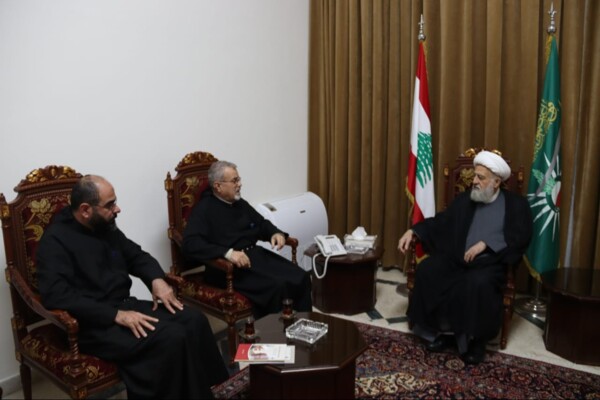 الخطيب استقبل وفدًا من الرهبانية الأنطونية: لضرورة تعزيز الوحدة الوطنيّة لمواجهة المرحلة الصعبة