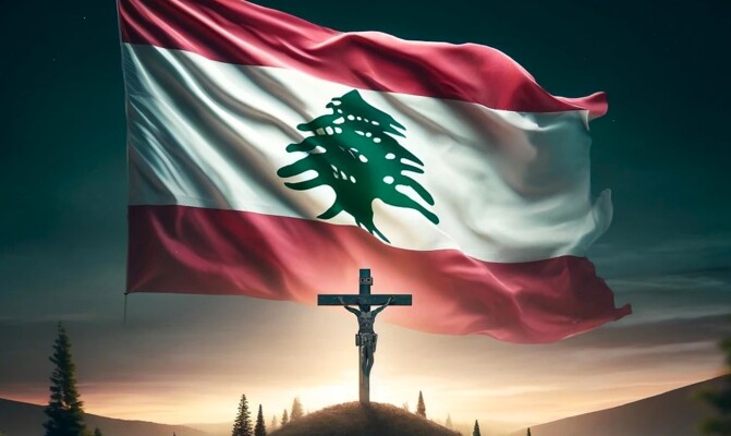 لبنان الصليب