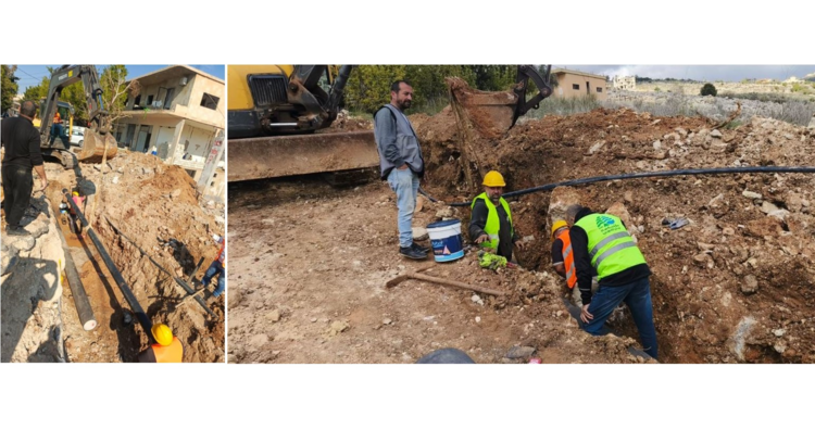 مؤسسة مياه الجنوب: فرقنا تواصل صيانة خطوط الدفع والجر والتوزيع في صور وبنت جبيل