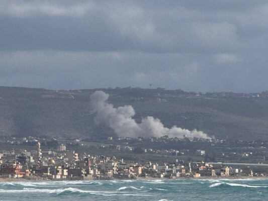 غارة إسرائيلية استهدفت بلدة الحنية في صور