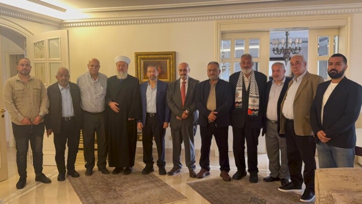 كرامي استقبل وفدًا من "منظمة التحرير": دعم القضية الفلسطينية جزء أصيل من إرث طرابلس