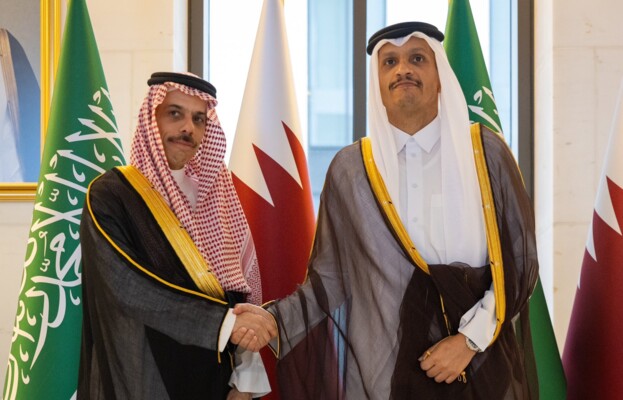 وزيرا خارجية السعودية وقطر بحثا بالأوضاع في المنطقة وجهود الحفاظ على الأمن الاستقرار