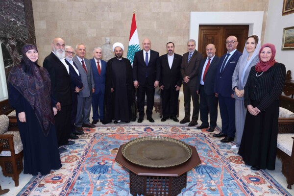 الرئيس عون لوفد المجمع الثقافي الجعفري: الحوار اساسي لازالة رواسب الحرب الطائفية والمذهبية التي دمرت لبنان