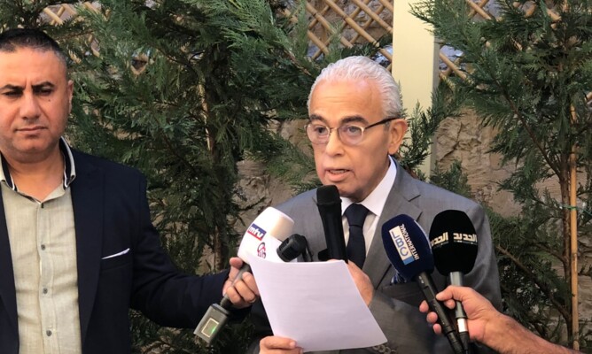 سكاف خلال لقاء وطني في دارته في عيتا الفخار: التفاهم الداخلي وحده قادر على تحصين الدولة