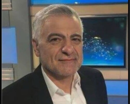 "المنار" نعت مدير البرامج السياسية في القناة محمد شري وزوجته بعد استشهادهما نتيجة الغارة الاسرائيلية في زقاق البلاط