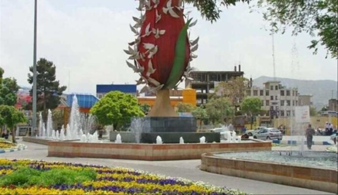 الجيش الإسرائيلي هدد سكان شمال غرب مدينة أراك والمنطقة الصناعية خير آباد في إيران