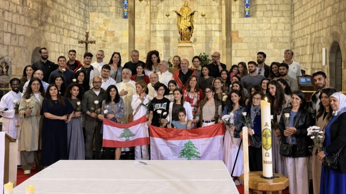 قداس من أجل السلام في لبنان والشرق الأوسط في برشلونة