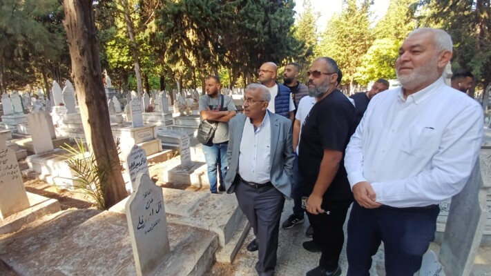 سعد تفقد جبانة صيدا القديمة: انتشار حقن المخدرات انتهاك لحرمة المقابر وعلى المعنيين التحرك فورًا