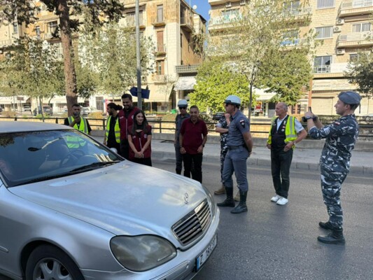 نادي "روتاراكت زحلة كابيتول" نظم حملة توعية حول قانون السير والسلامة المرورية