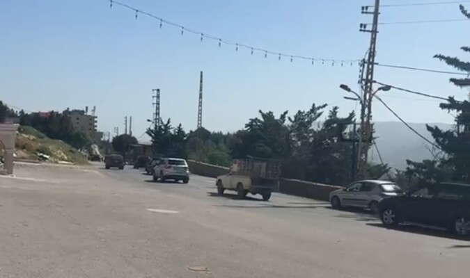 "النشرة": حركة نزوح من مشغرة وقليا في البقاع الغربي يسبب التهديد الإسرائيلي