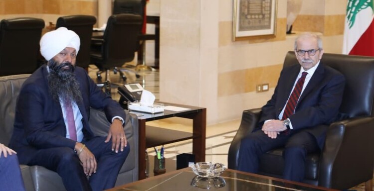 سلام بحث مع وزير كندي بدعم جهود الدولة لدفع مسار العودة والتعافي بالجنوب