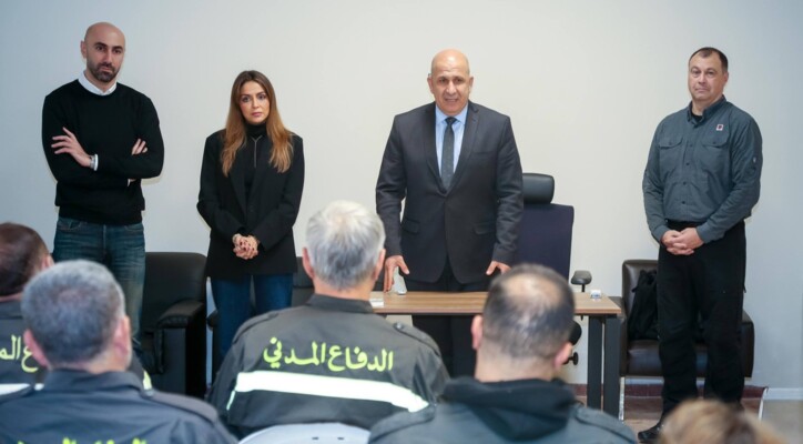 خريش لعناصر الدفاع المدني: لالتزام أفضل الممارسات العالمية لتعزيز الجهوزية ورفع مستوى الاستجابة