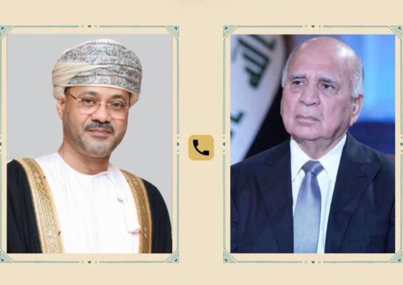 وزير خارجية العراق بحث مع نظيره العُماني بنتائج المباحثات مع إيران حول هرمز