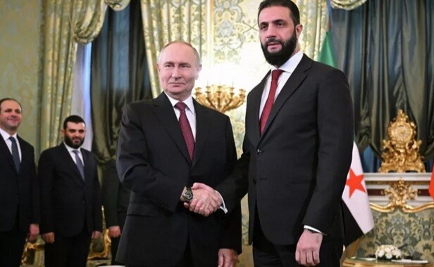 الشرع التقى بوتين: نحن في سوريا الجديدة نعيد ربط العلاقات مع كل الدول الإقليمية والعالمية