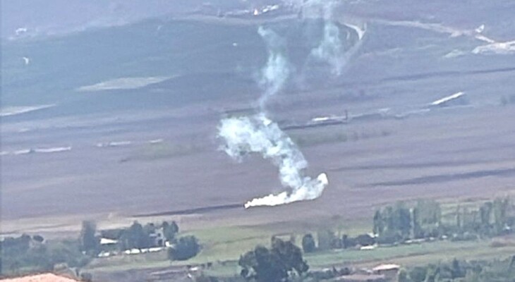 "النشرة": قنبلتان مضيئتان إسرائيليتان على سهل مرجعيون وقنبلة صوتية قرب مواطنين في ميس الجبل