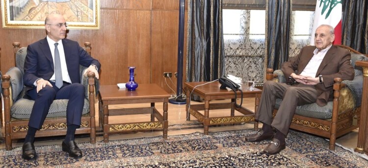 الحجار زار بري: لا يمكن لأي مسؤول ومواطن إلا أن يعمل ويرحّب بأي خطوة تؤدي لوقف إطلاق النار
