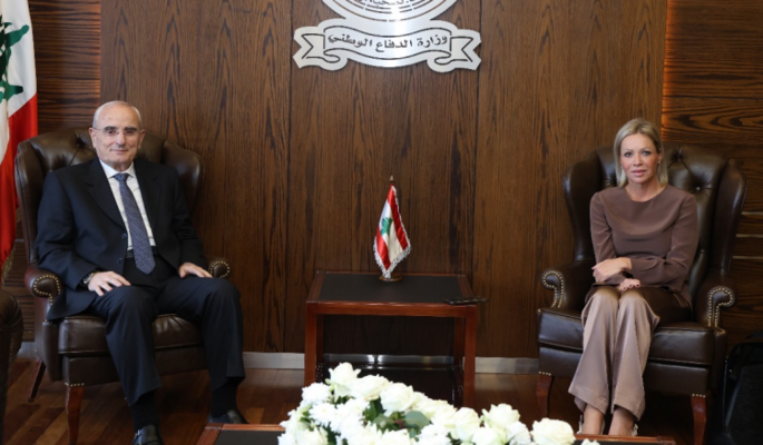 وزير الدفاع التقى بلاسخارت: لوضع حدّ لانتهاكات إسرائيل المستمرة للسيادة اللبنانية