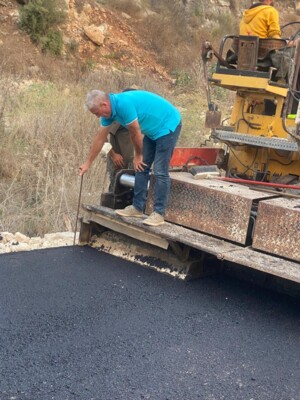 وزارة الأشغال أنجرت تزفيت معبرَي برج رحال وطيرفلسيه المؤقتين ودعت السائقين إلى توخي الحذر