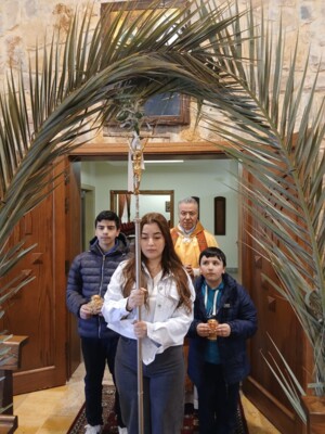 بعقليني في قداس أحد الشعانين: لبناء عالم أكثر إنسانية مبني على السلام