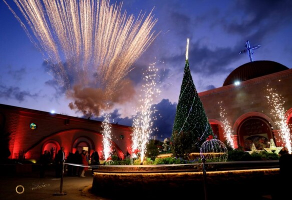 إضاءة شجرة الميلاد في الشويفات بأجواء احتفالية جامعة