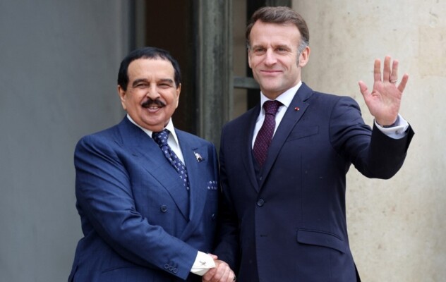 ماكرون أكد لبن عيسى دعم فرنسا للبحرين فيما تتخذه من إجراءات للحفاظ على سيادتها وأمنها