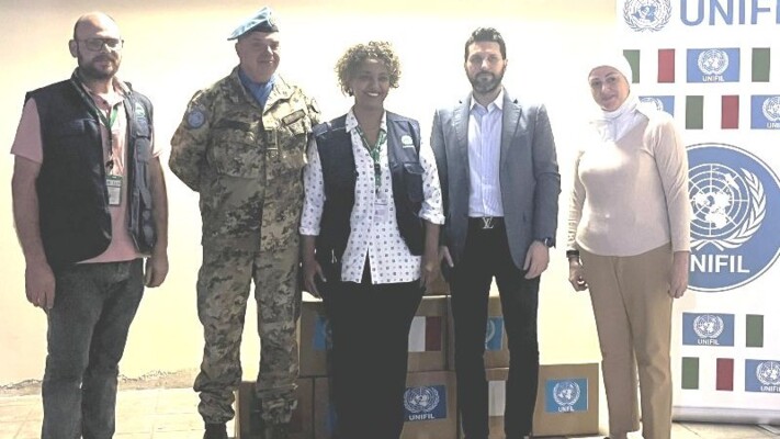 بلدية صيدا تسلّمت مساعدات عينية من اليونيفيل