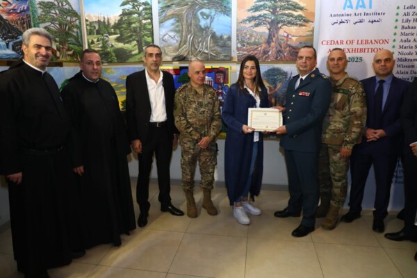 افتتاح معرض الأرز في المعهد الفني الأنطوني بمناسبة عيد الاستقلال