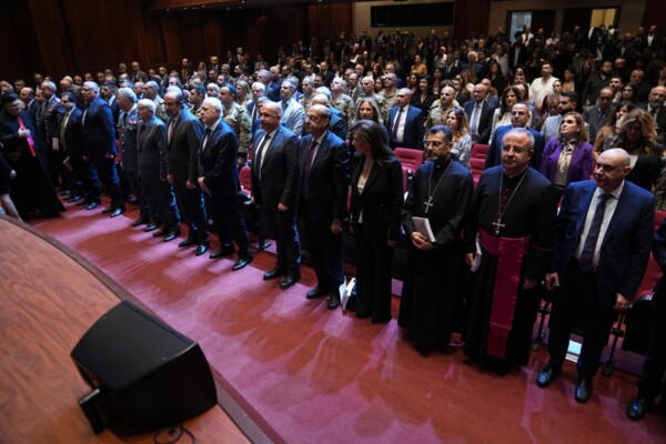 أنطونيوس أبو كسم خلال اطلاق كتابه لبنان ما بين شرعية الدولة والشرعية الدولية: لا يمكن السكوت عن التنازل عن السيادة