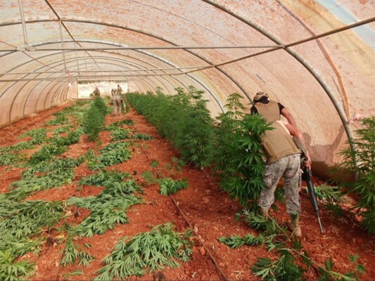 الجيش نفذ عمليات دهم في بوداي بحثًا عن متورطين في إشكال تخلله إطلاق نار وضبط أسلحة وذخائر حربية
