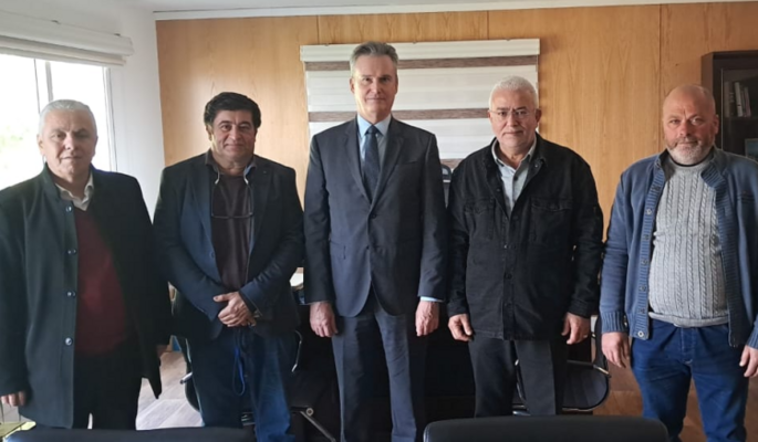 وفد من "تجمع أبناء البلدات الجنوبية الحدودية" زار مقر اليونيفيل في الناقورة والتقى لوكوك
