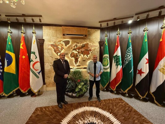 رئيس بلدية شتورابحث مع رئيس مجلس إدارة مجموعة GCI تعزيز التعاون لتحويل شتورا إلى مركز اقتصادي وسياحي